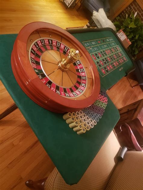diy roulette table